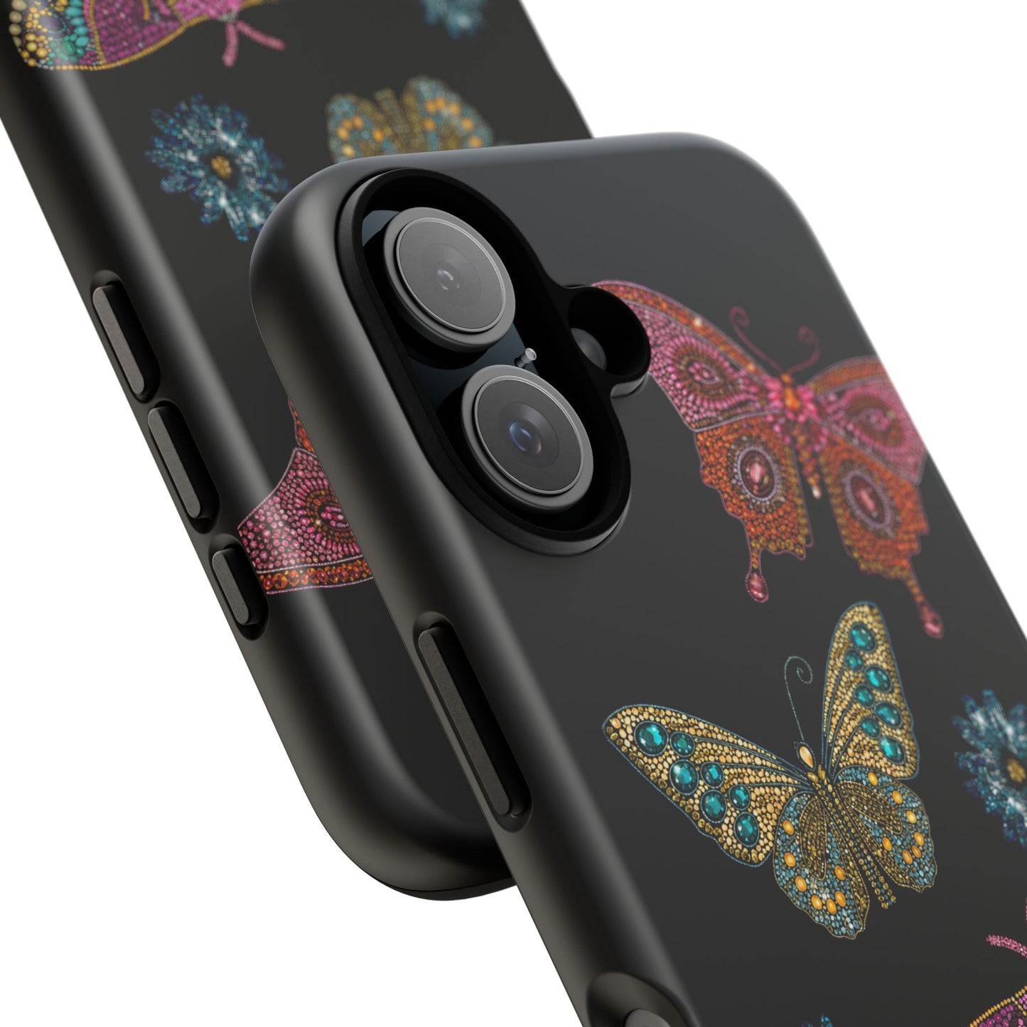 Butterfly Beaded Tough Case