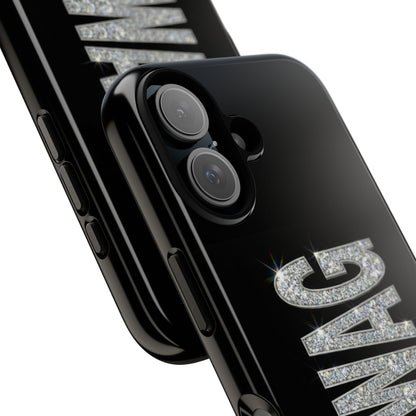 “#SWAG” Black Bling Tough Case