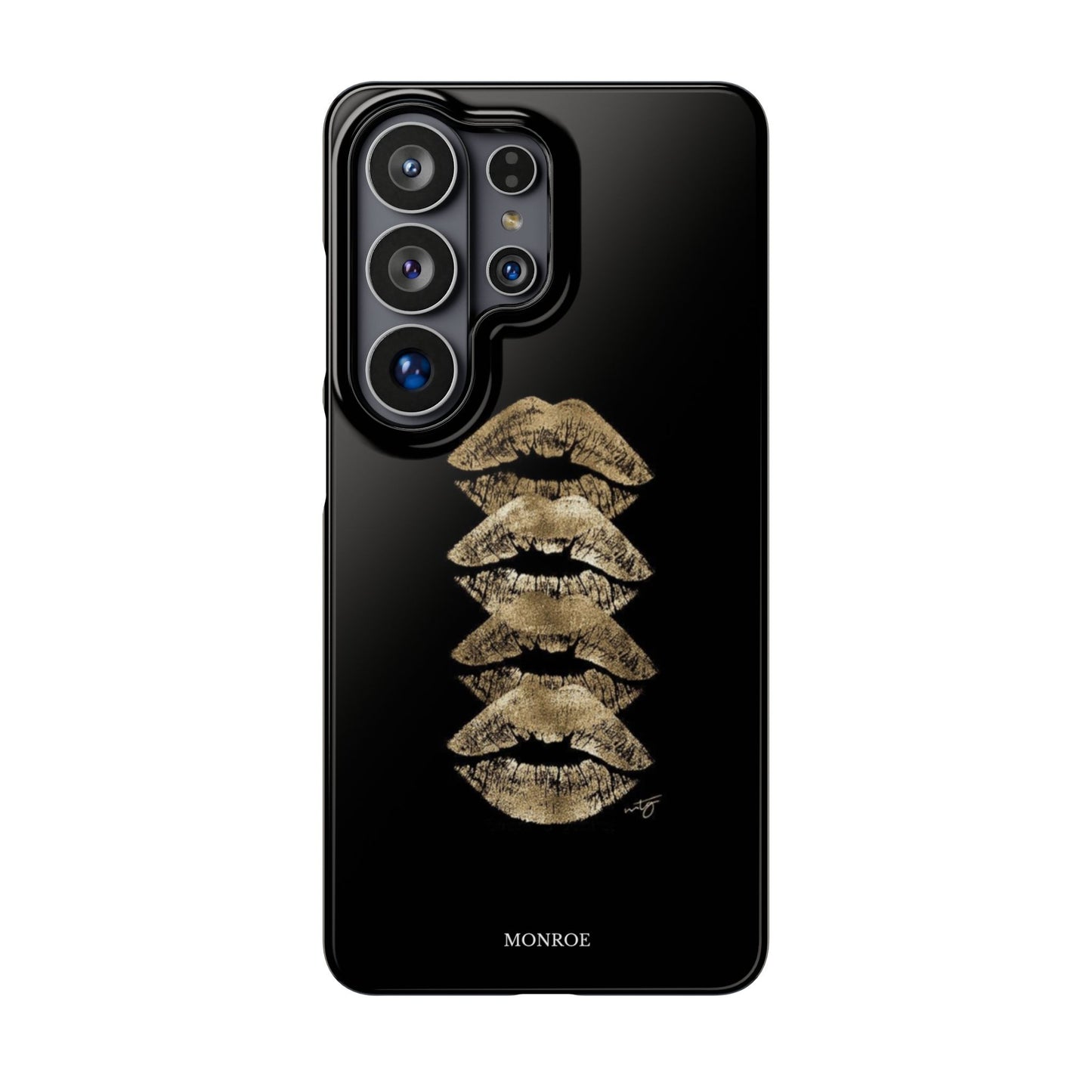 Gold Kiss Stack Case