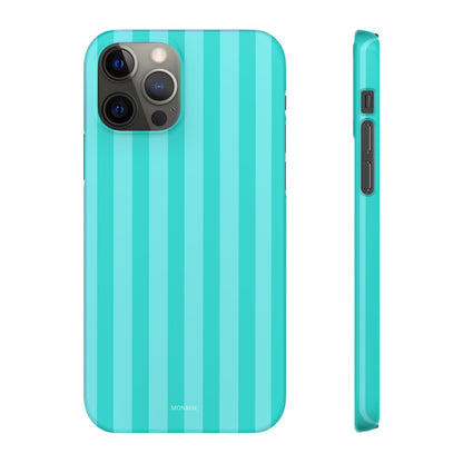 Striped Aqua Case