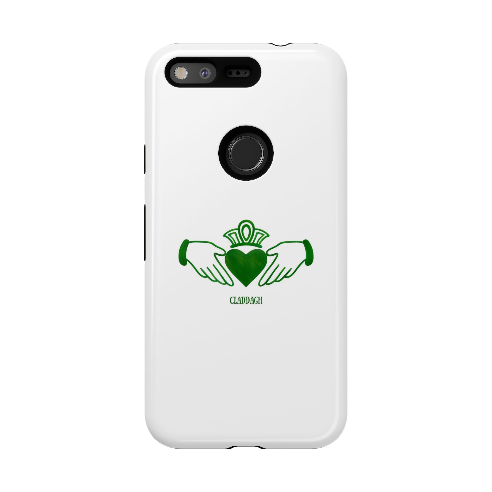 Irish Claddagh Symbol Green Tough Case
