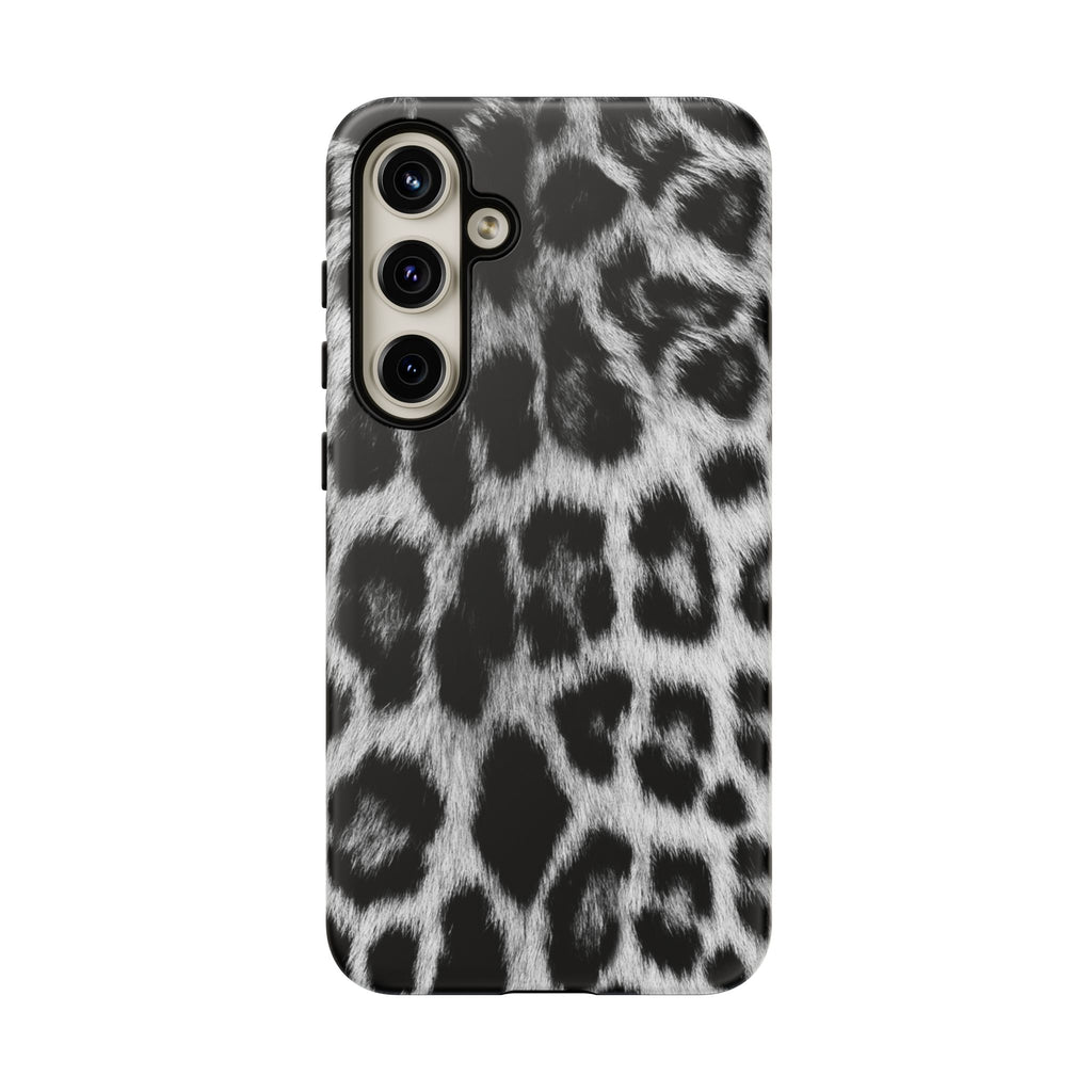 B&W Leopard Phone Case
