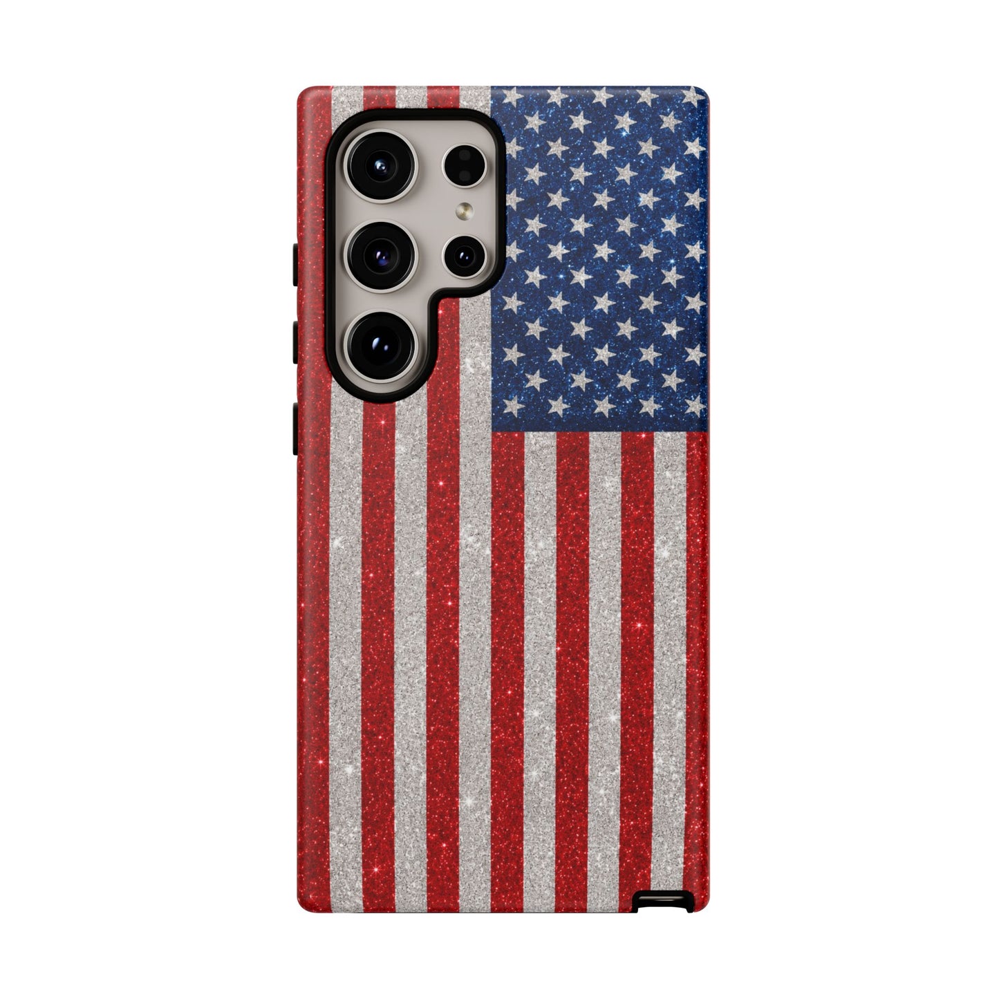 America Glitter Tough Case