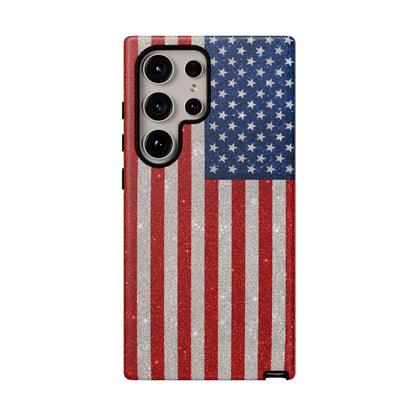 America Glitter Tough Case