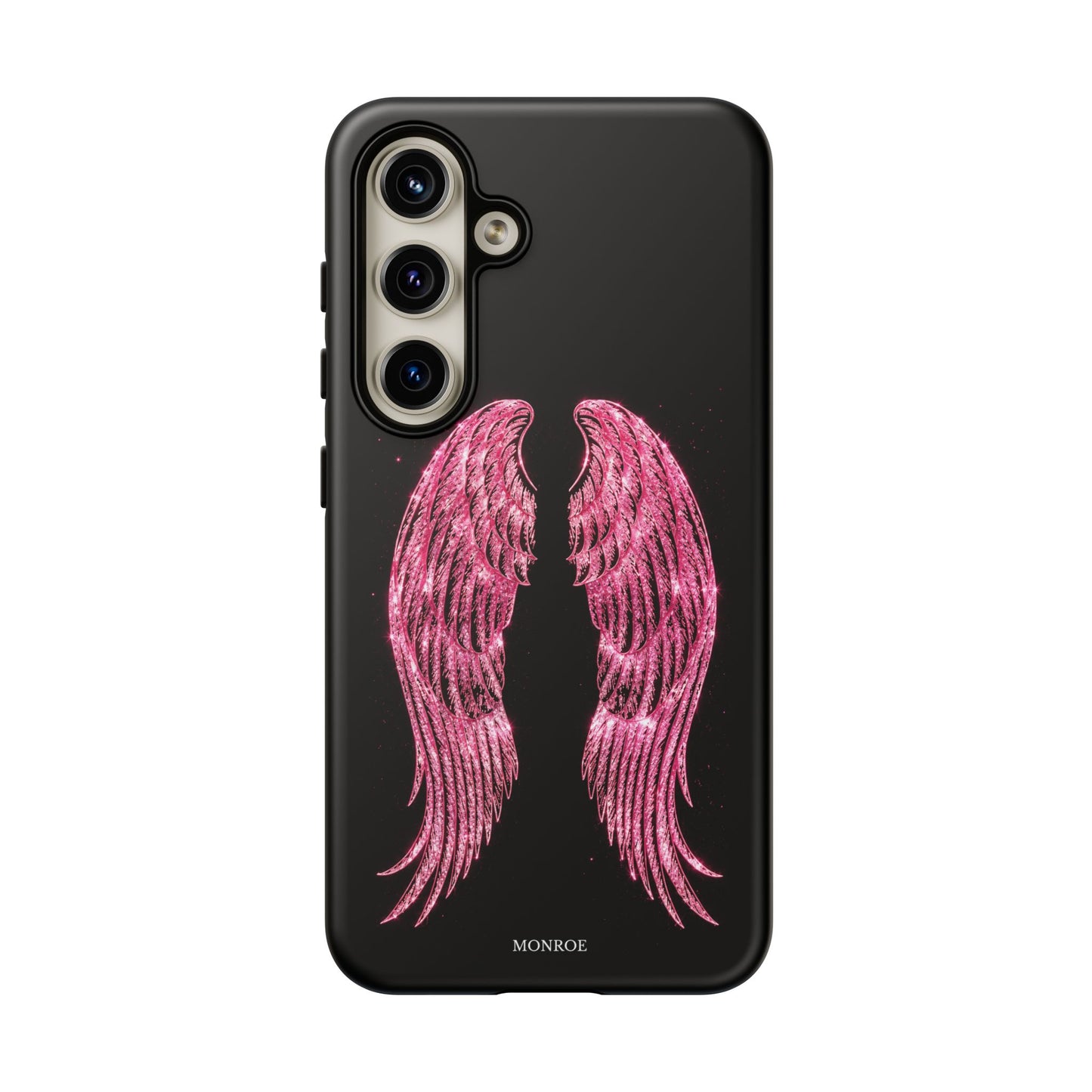 Pink Glitter Angel Tough Case