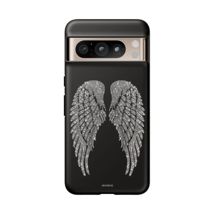 Silver Angel Wings Tough Case