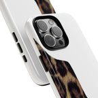 Half Cheetah Print Phone Case