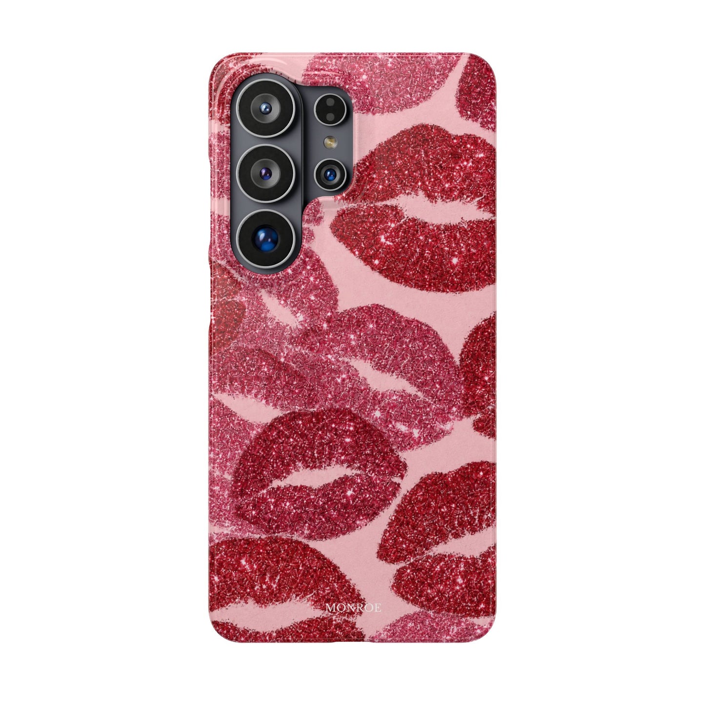 Pink Glitter Kiss Case