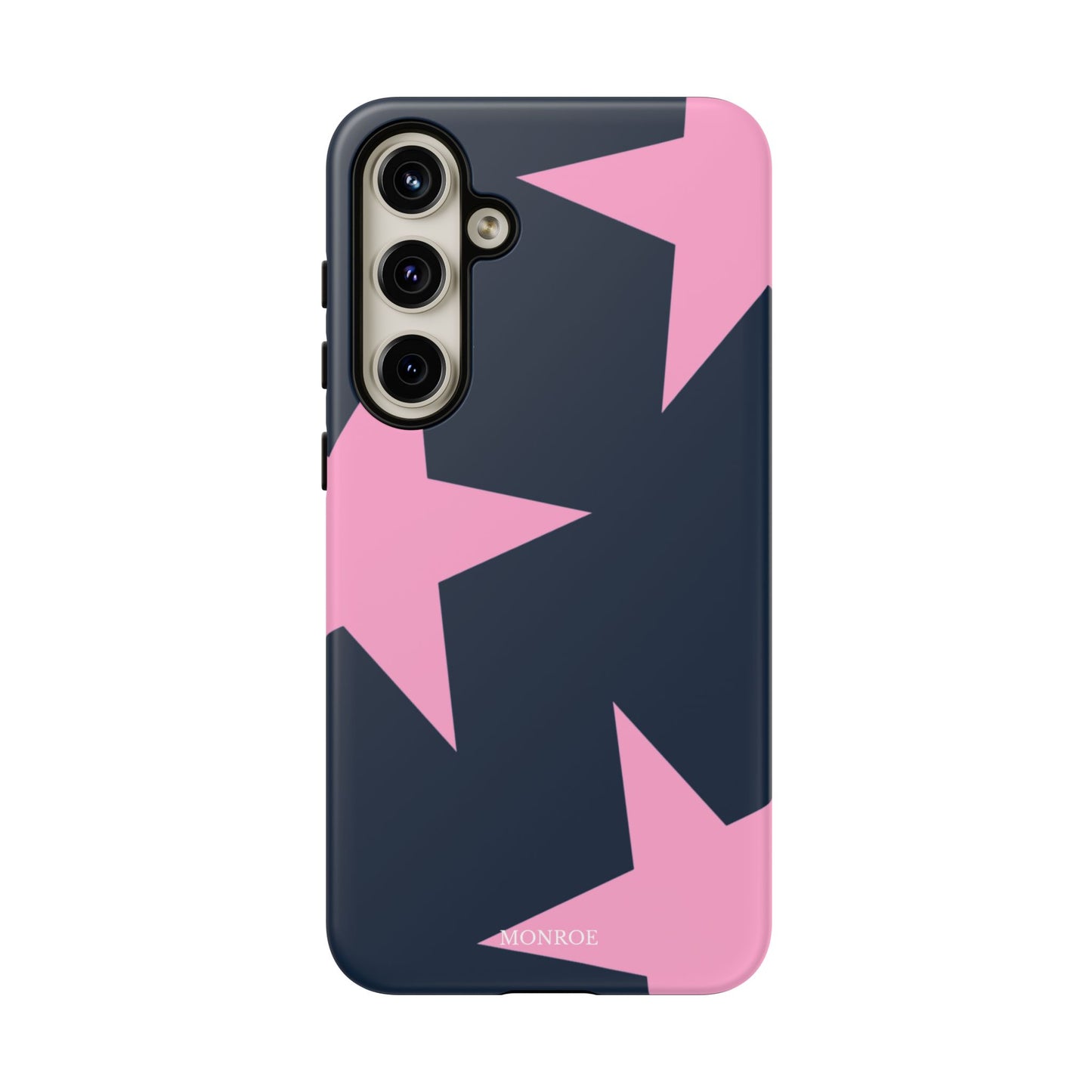Navy & Pink Star Tough Cover