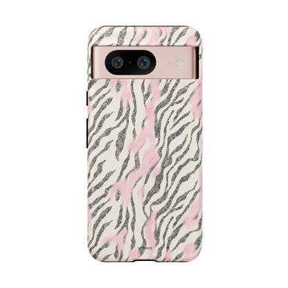 Light Pink Zebra Tough Case