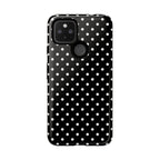 Black Polka Dot Phone Case