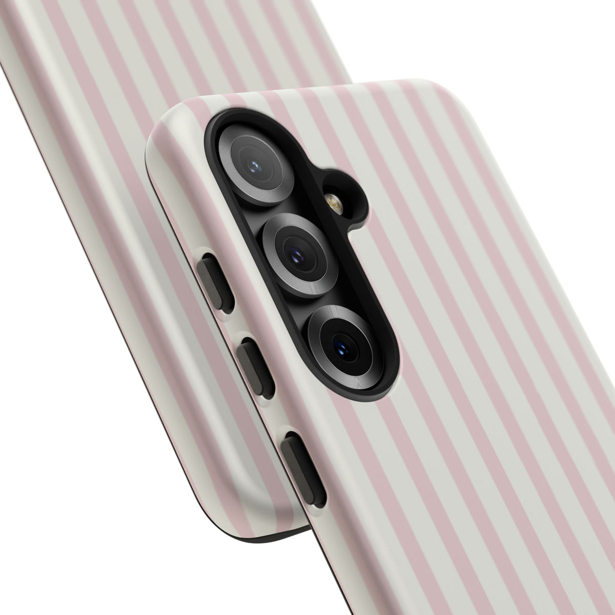 Light Pink Stripe Tough Phone Case