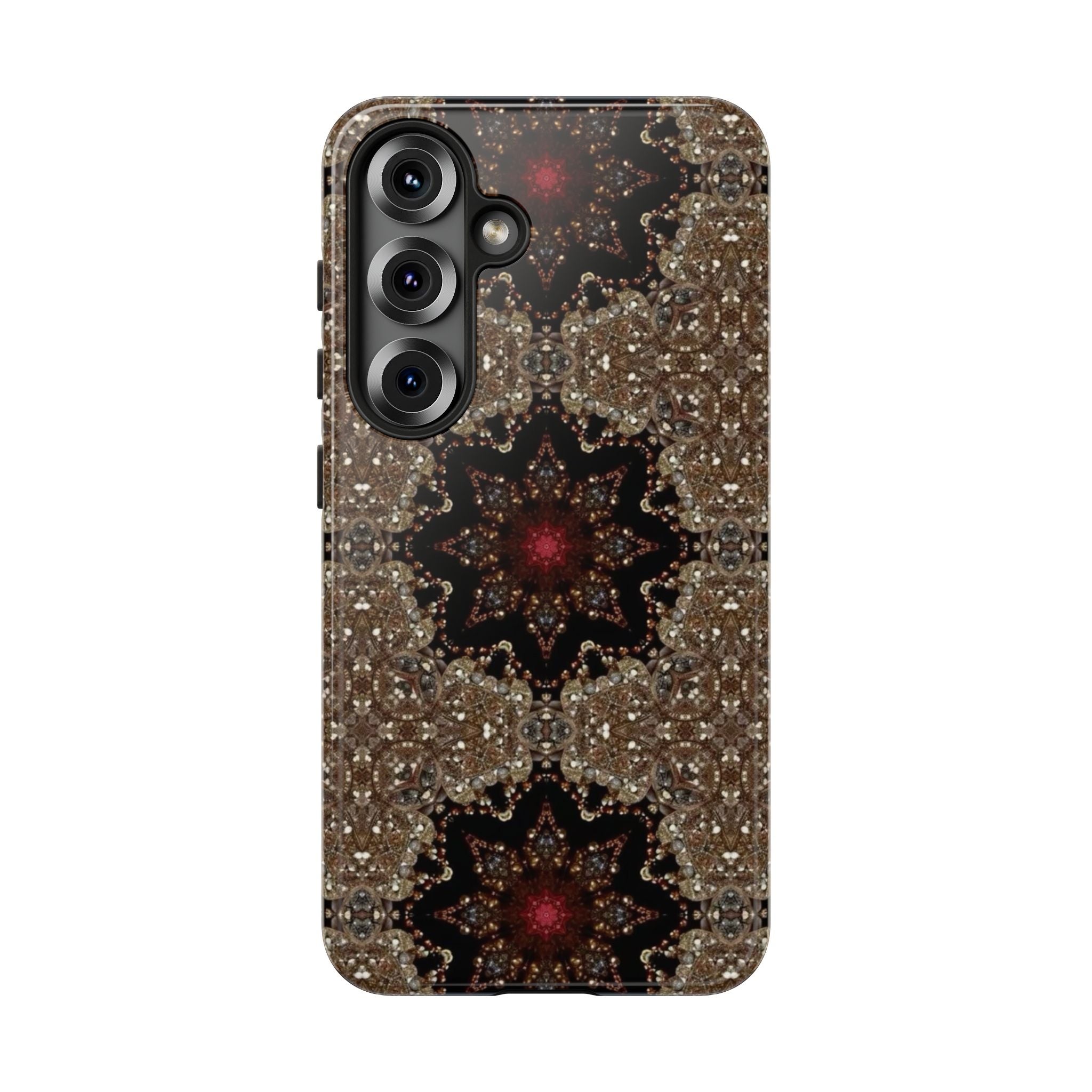 Brown Mandala Tough Protective Case