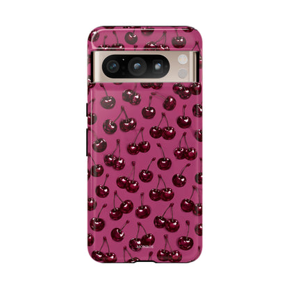 Burgundy Cherries Tough Case