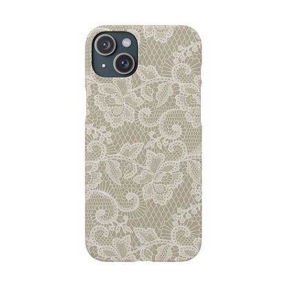 Vintage Beige Lace Case