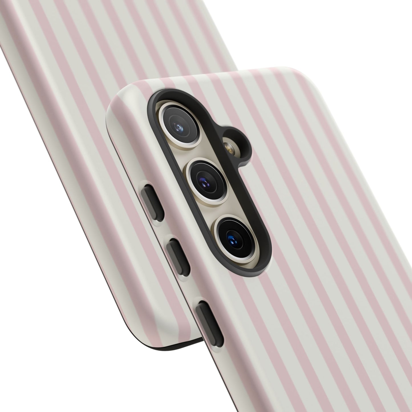 Light Pink Stripe Tough Phone Case
