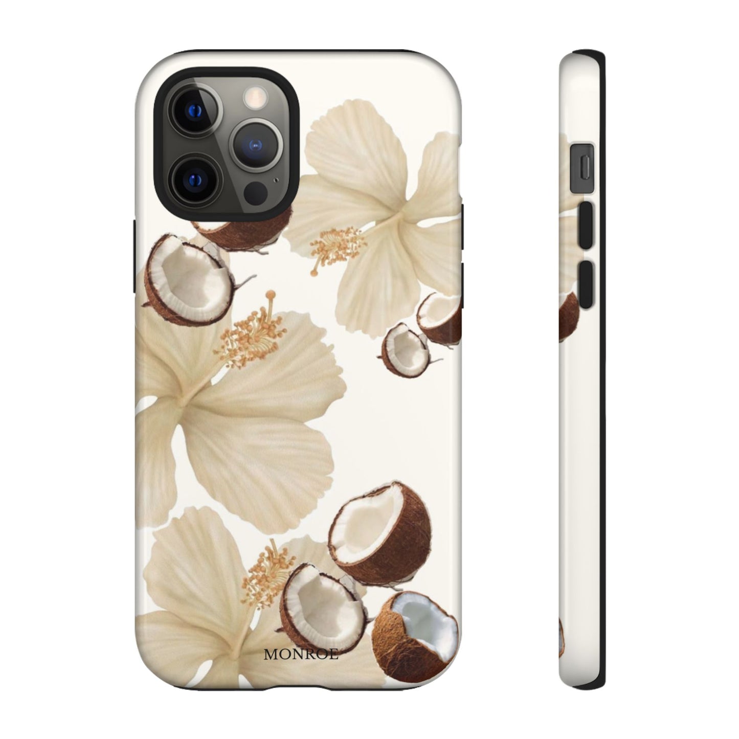 Tropical Coconut Floral Tough Case