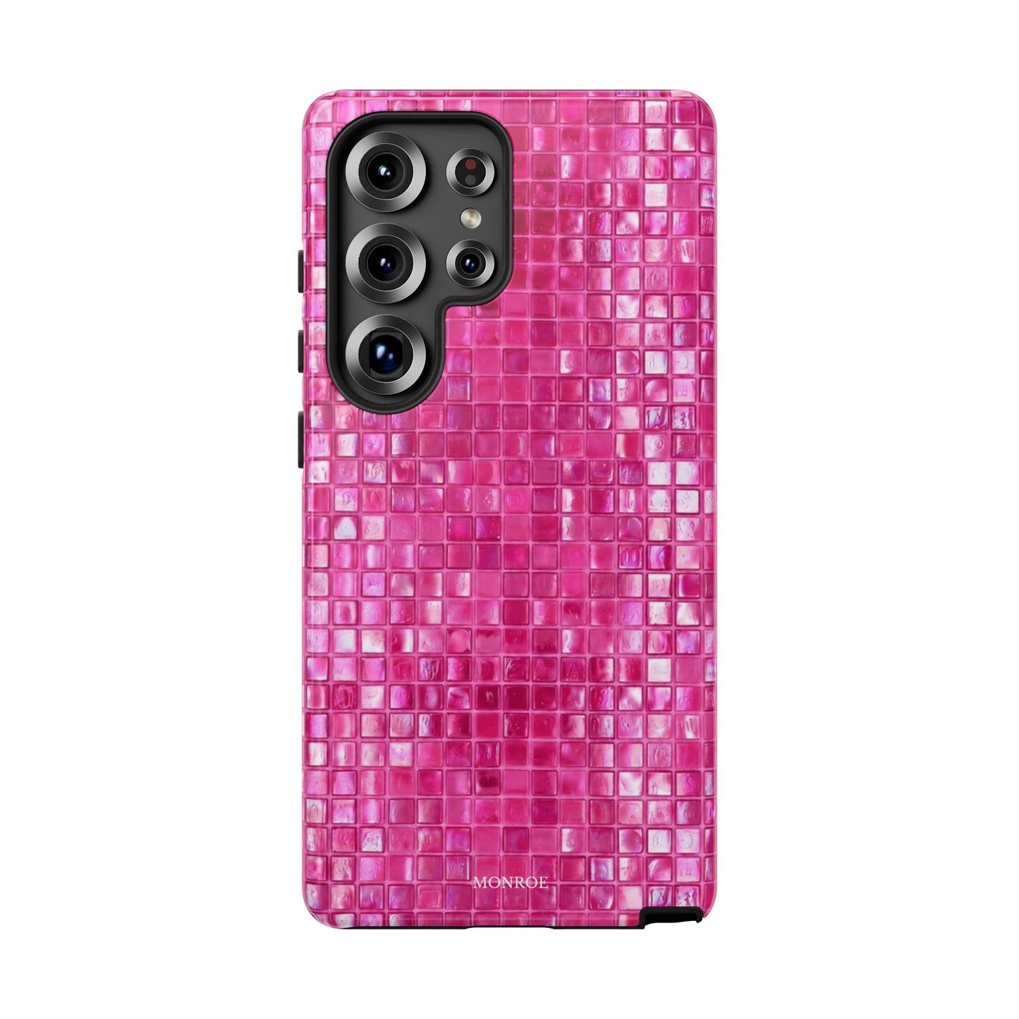 Hot Pink Mosaic Tough Case