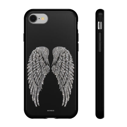 Silver Angel Wings Tough Case