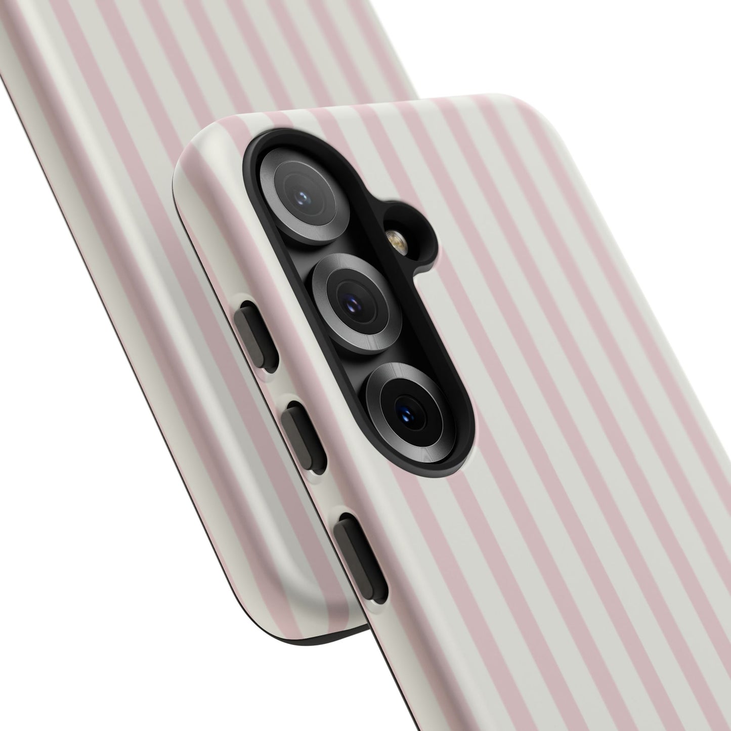 Light Pink Stripe Tough Phone Case