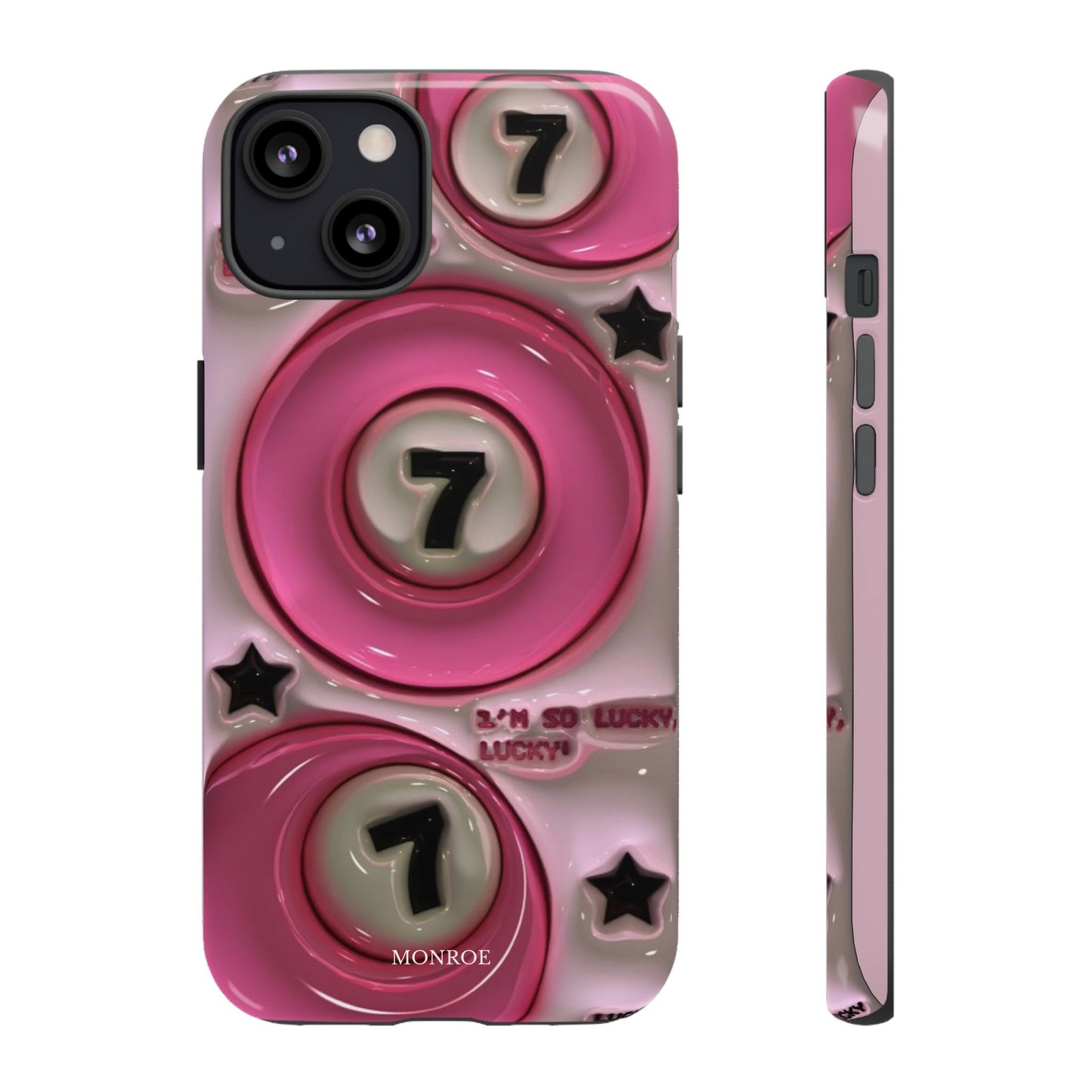 Pink Lucky 7 Tough Case