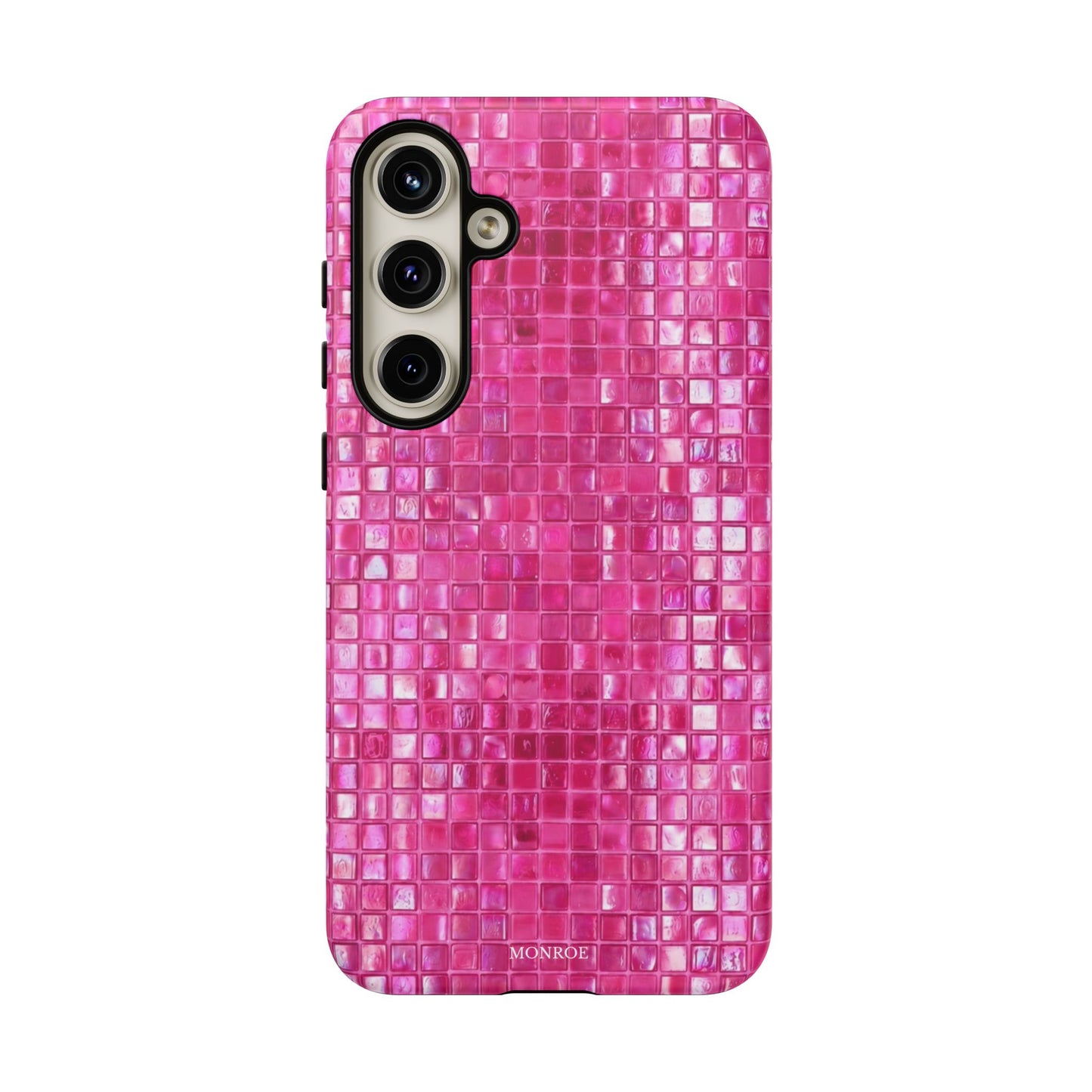 Hot Pink Mosaic Tough Case