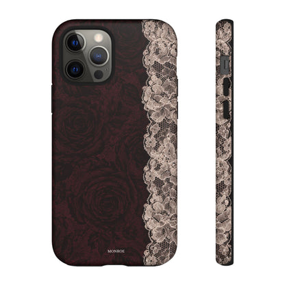 Burgundy Rose Tough Case