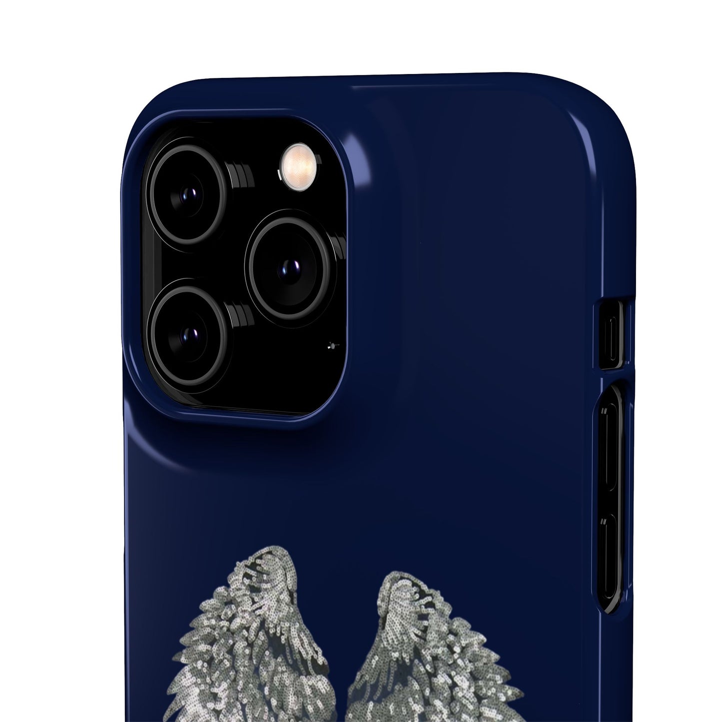 Navy Angel Wings Case