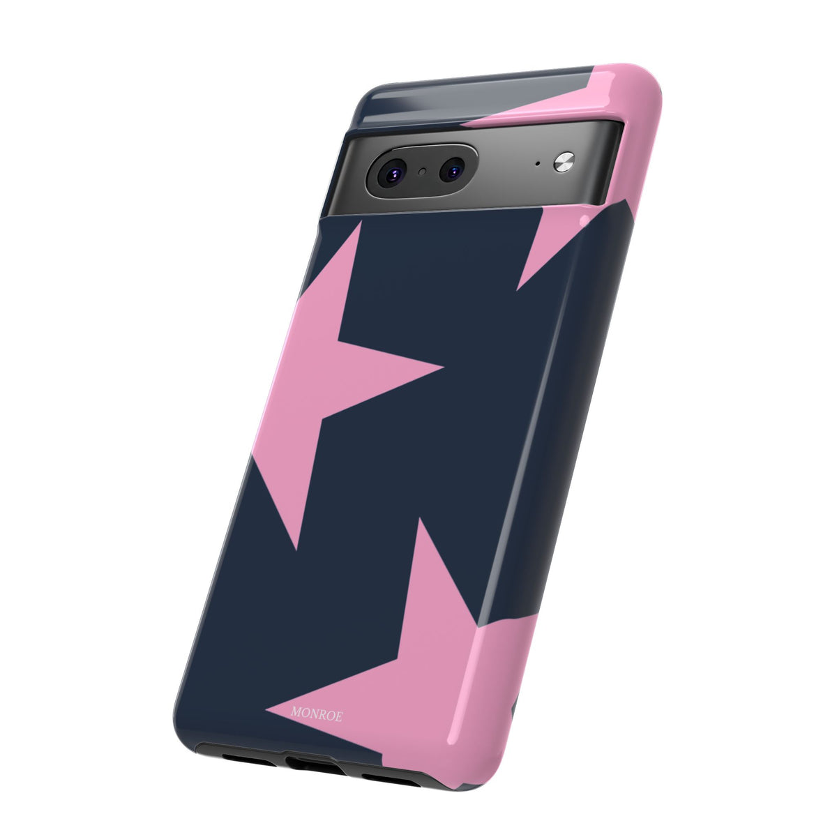 Navy & Pink Star Tough Cover