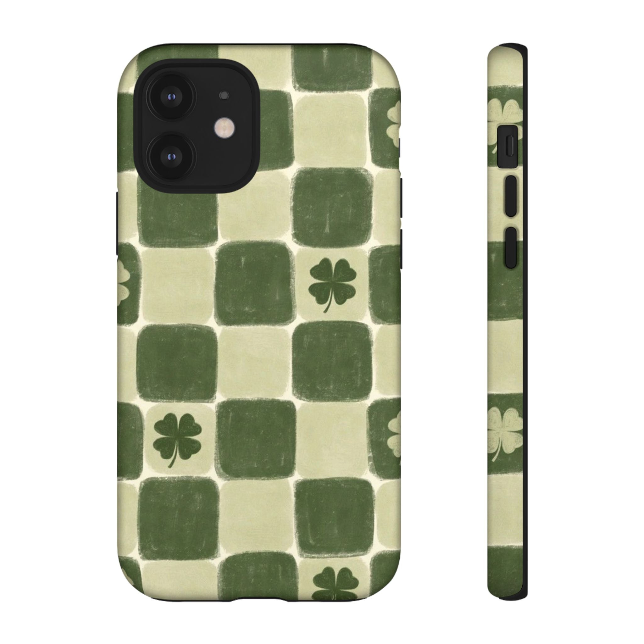 Clover Checker Tough Phone Case