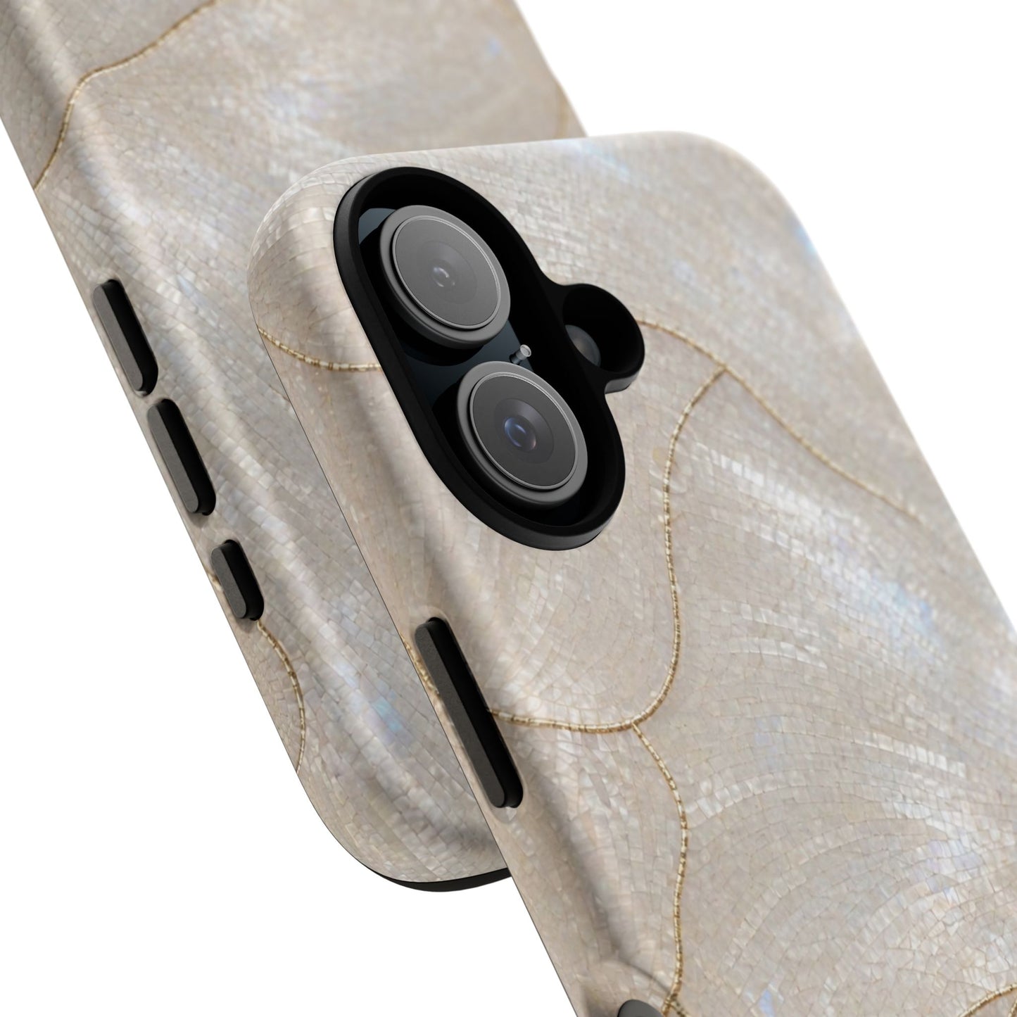 Pearlescent Marble Tough Phone Case