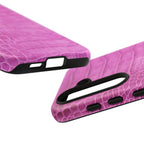 Purple Croc Phone Case