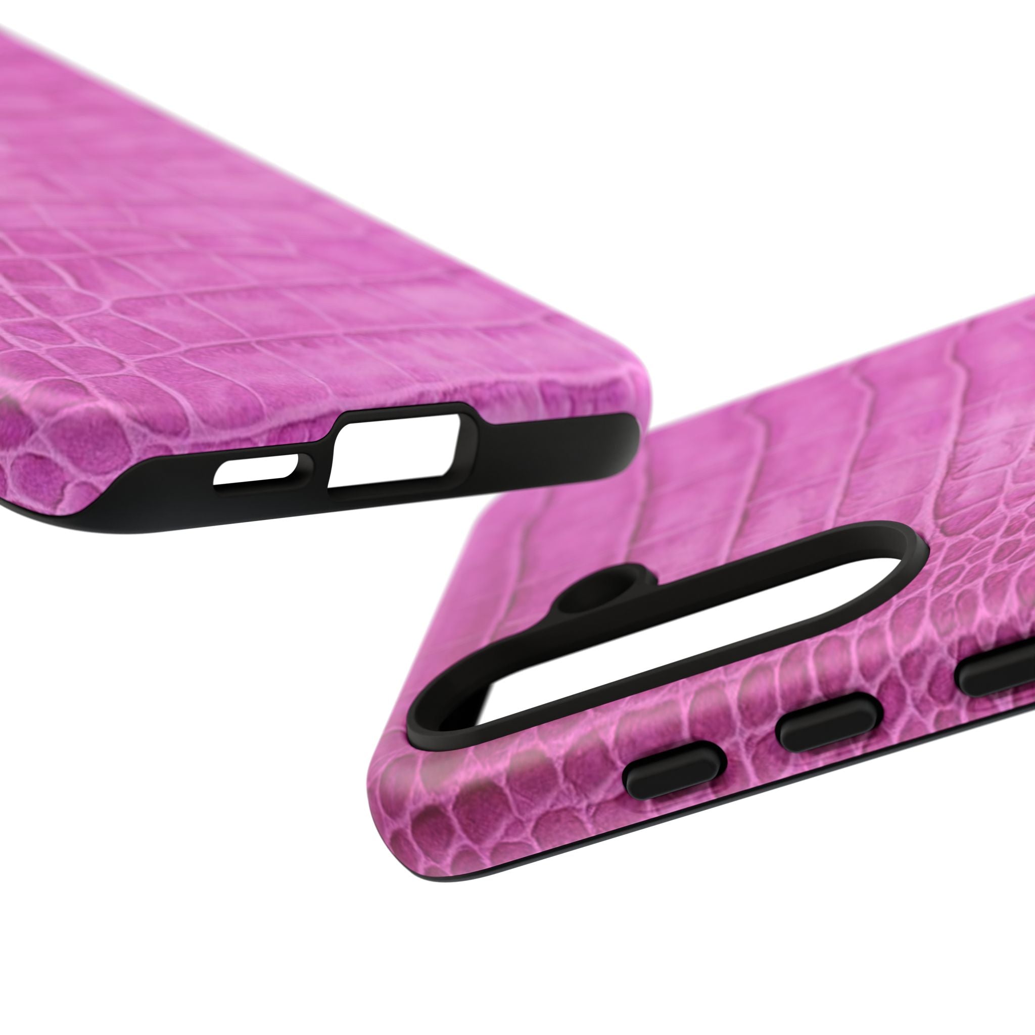 Purple Croc Phone Case