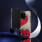 3D Hearts Phone Case