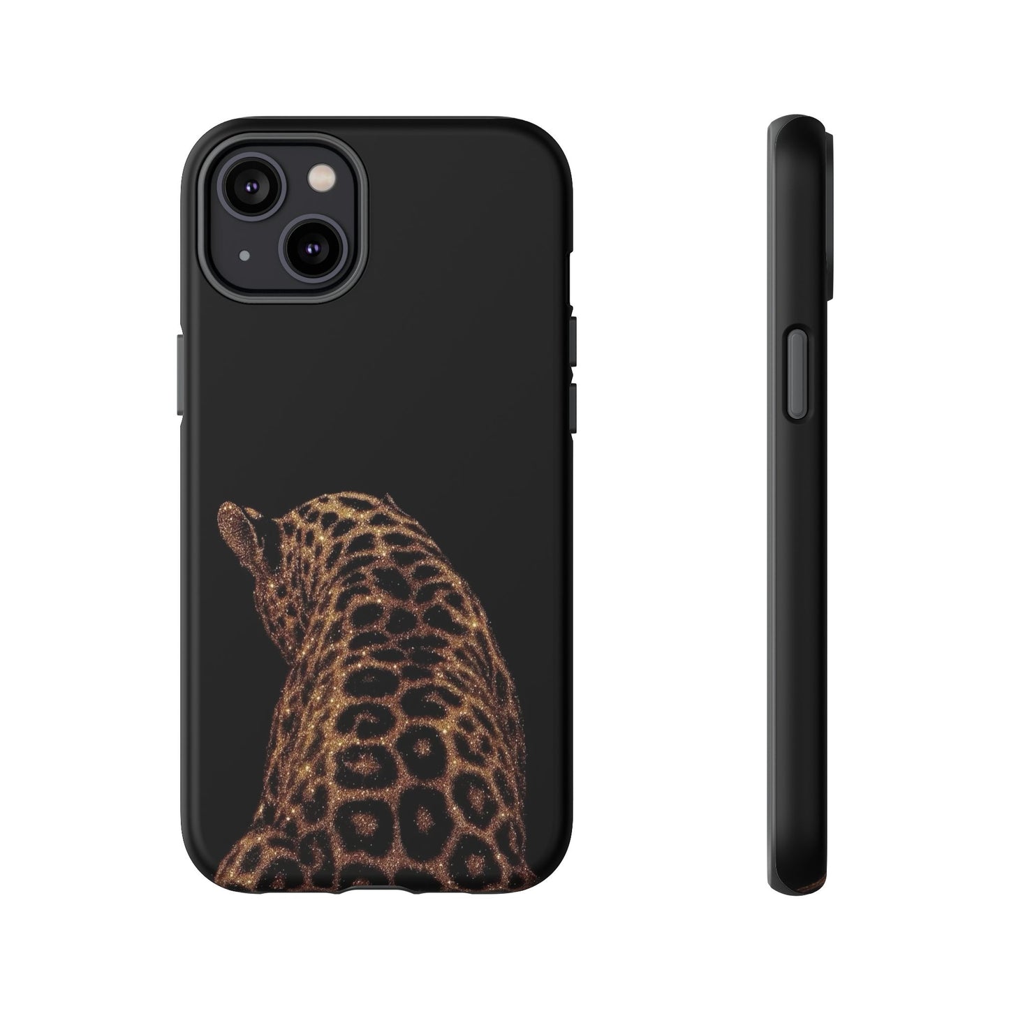 Leopard Back Tough Phone Case