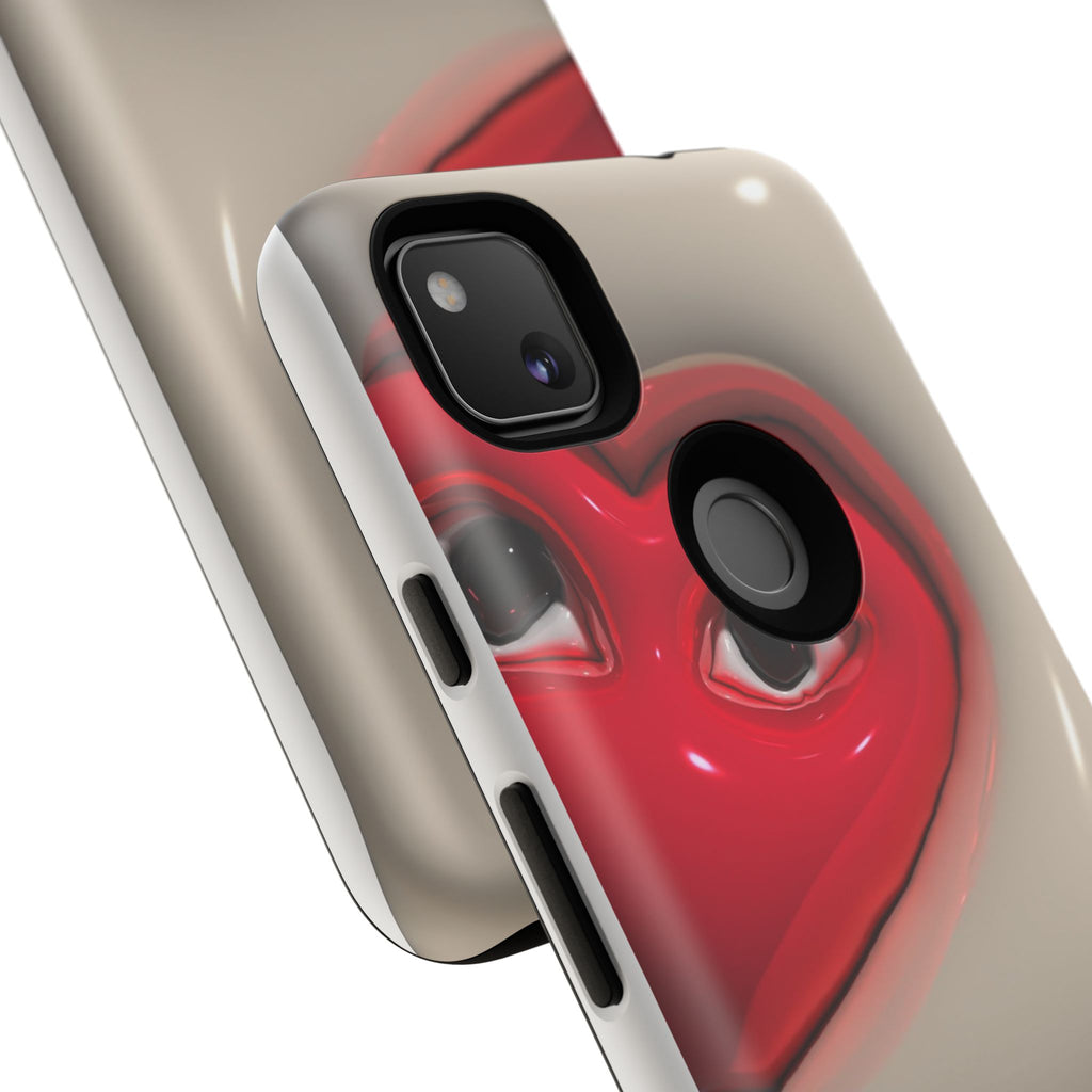3D Hearts Phone Case