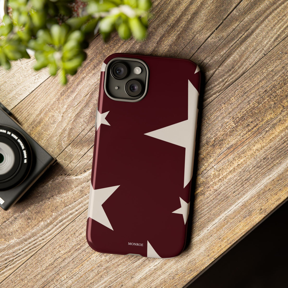 Burgundy Stars Tough Case