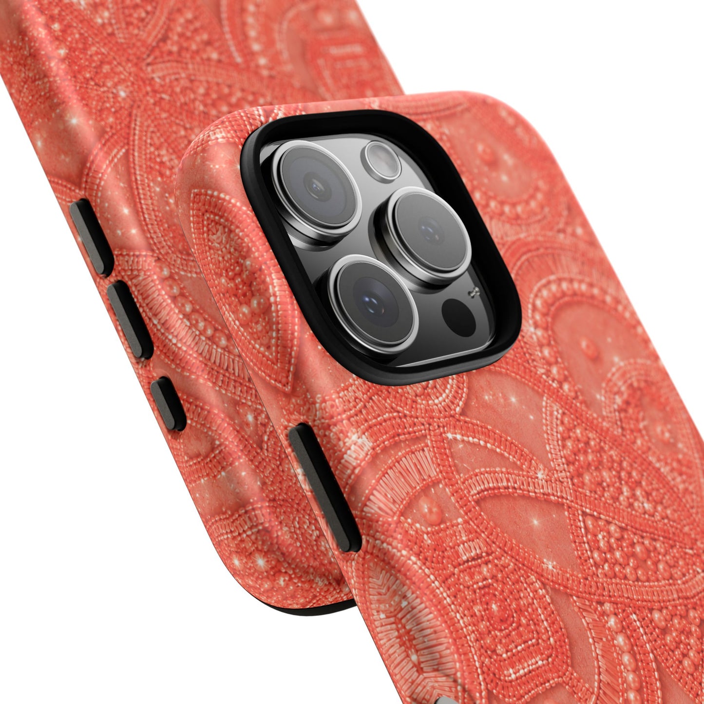 Coral Lace Tough Case