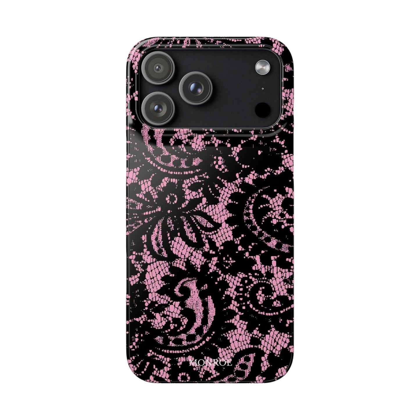 Pink Lace Pattern Case