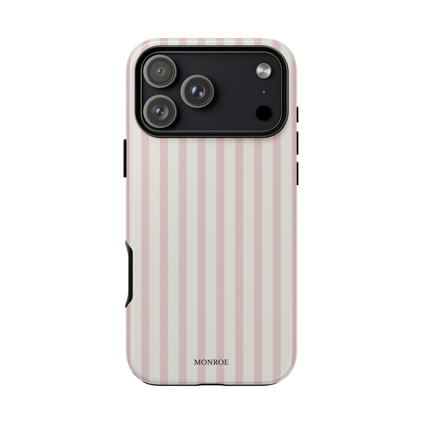 Light Pink Stripe Tough Phone Case