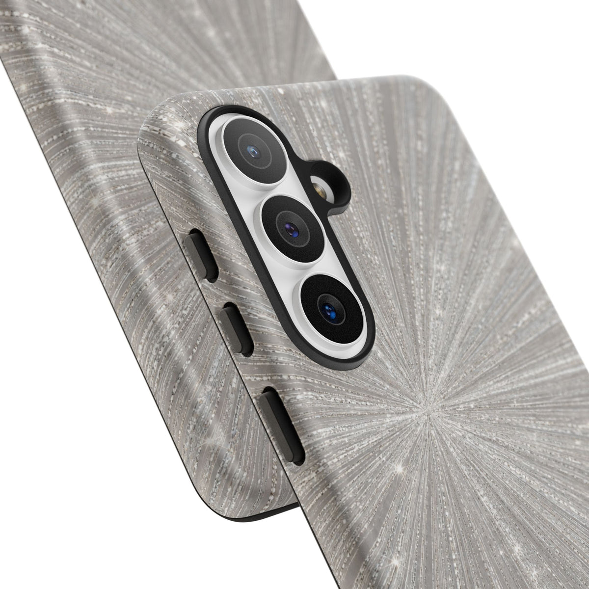 Sparkling Silver Burst Tough Case