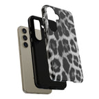 B&W Leopard Phone Case