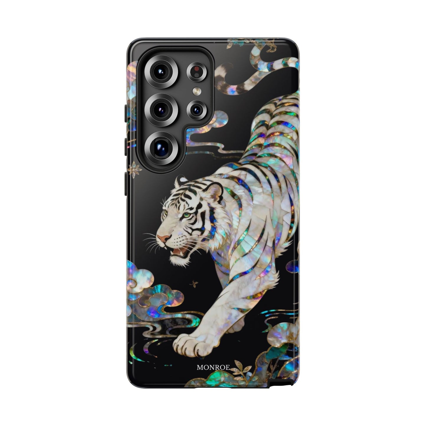 Iridescent White Tiger Tough Case