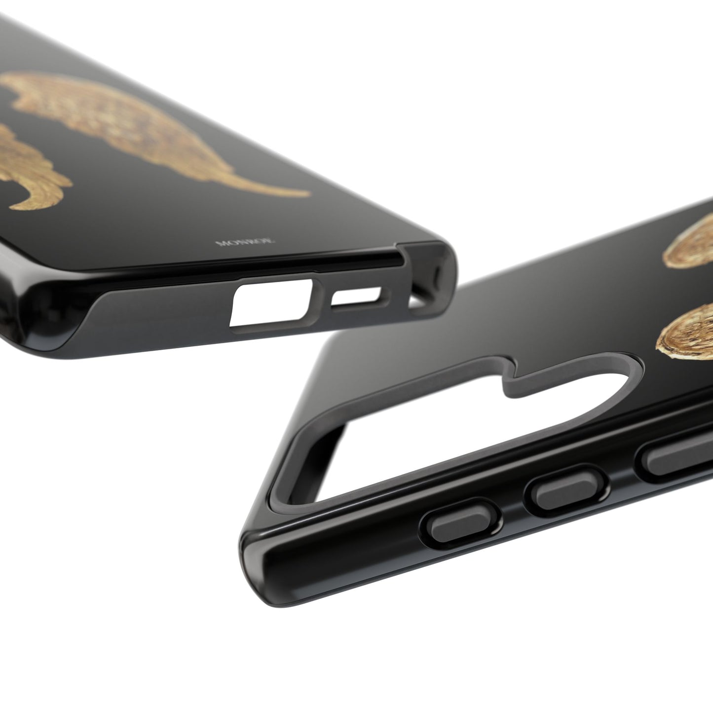 Gold Angel Wings Tough Case