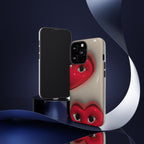 3D Hearts Phone Case