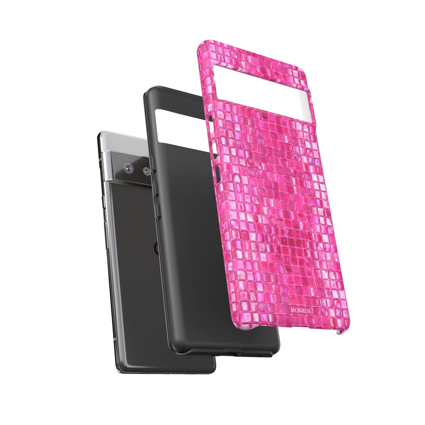 Hot Pink Mosaic Tough Case