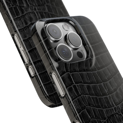 Black Croc Case