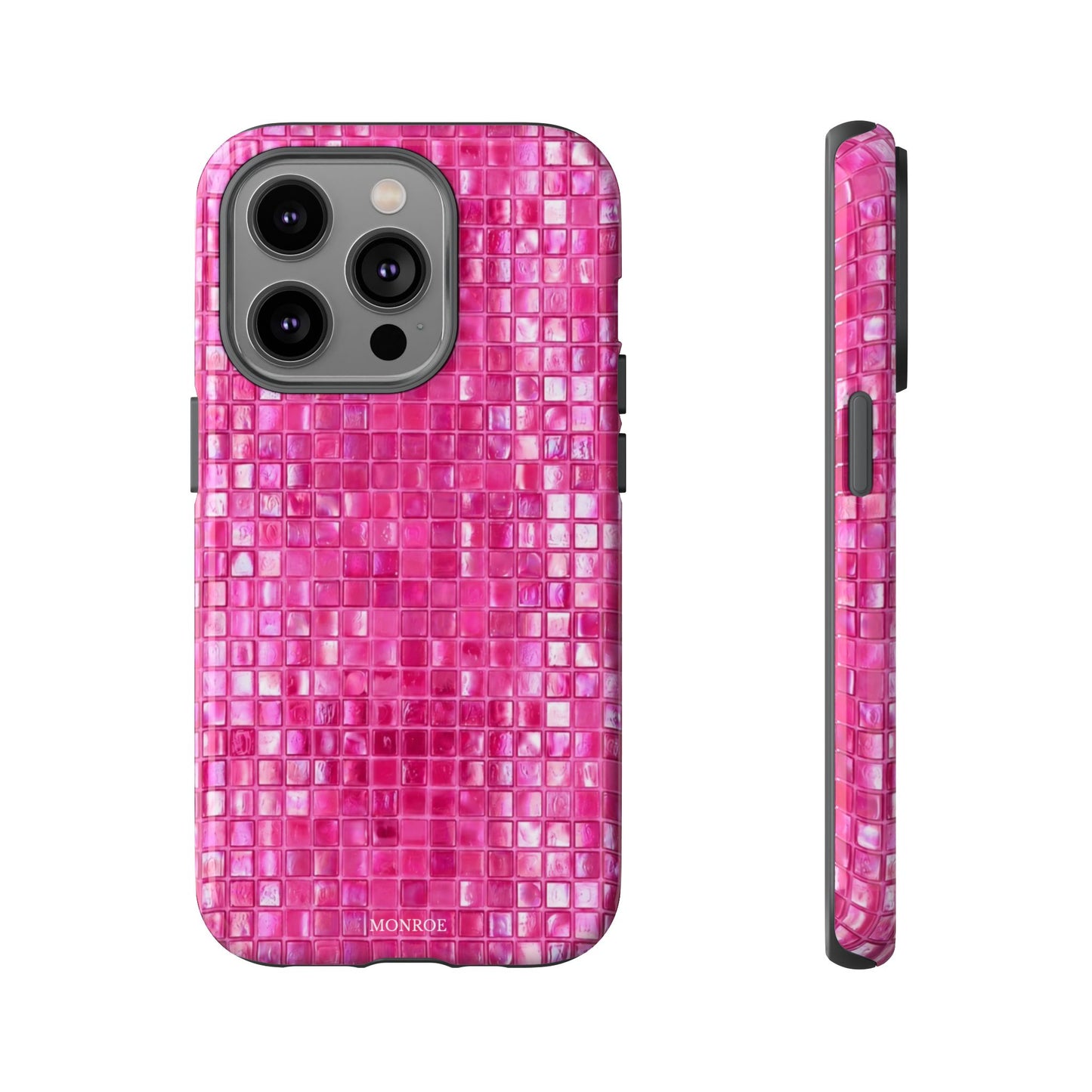Hot Pink Mosaic Tough Case