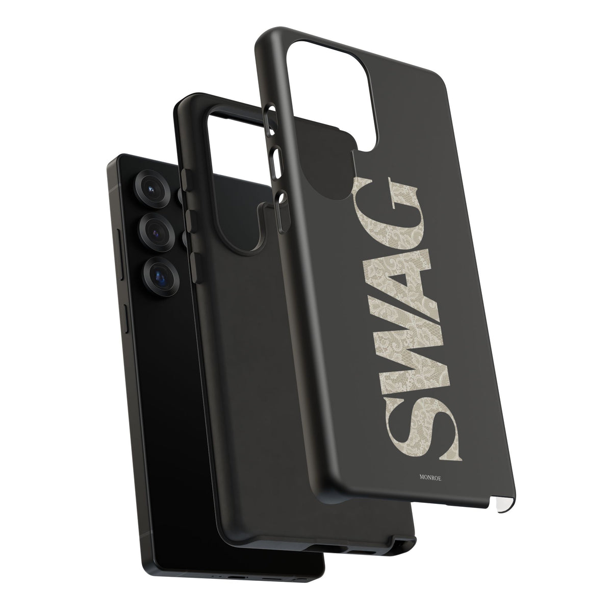 Lace Swag Black Tough Case