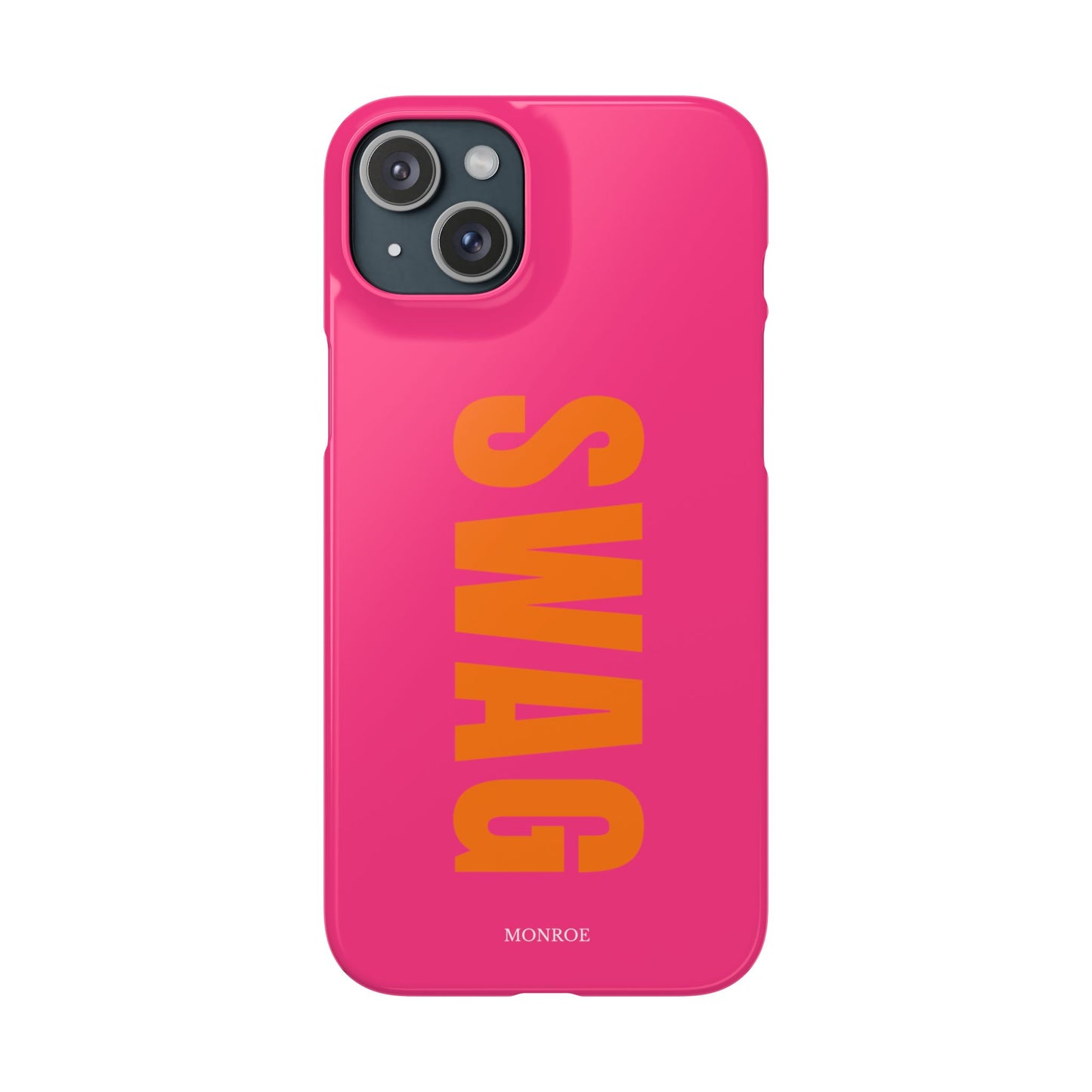 Bold Pink "SWAG" Case